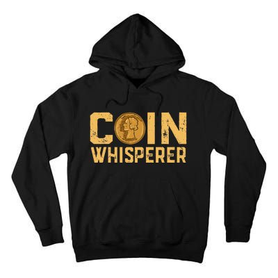 Coin Whisperer Humor Metal Detecting Treasure Hunt Hunter Tall Hoodie