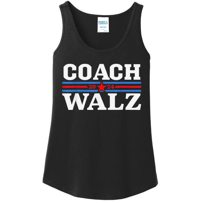 Coach Waltz Harris Waltz 2024 Election Kamala Harris Gift Ladies Essential Tank