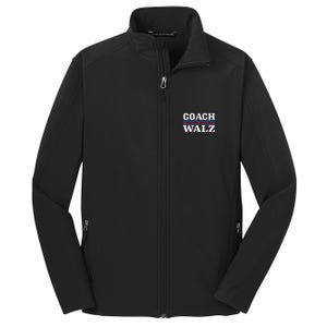 Coach Waltz Harris Waltz 2024 Election Kamala Harris Gift Core Soft Shell Jacket