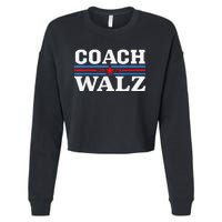 Coach Waltz Harris Waltz 2024 Election Kamala Harris Gift Cropped Pullover Crew