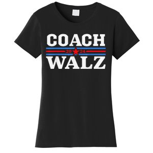 Coach Waltz Harris Waltz 2024 Election Kamala Harris Gift Women's T-Shirt