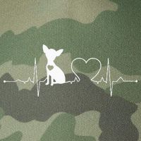 Chihuahua with Heartbeat - Chihuahua Legacy Tie Dye Trucker Hat