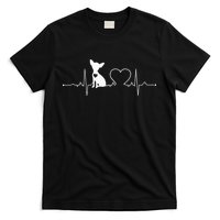 Chihuahua with Heartbeat - Chihuahua T-Shirt