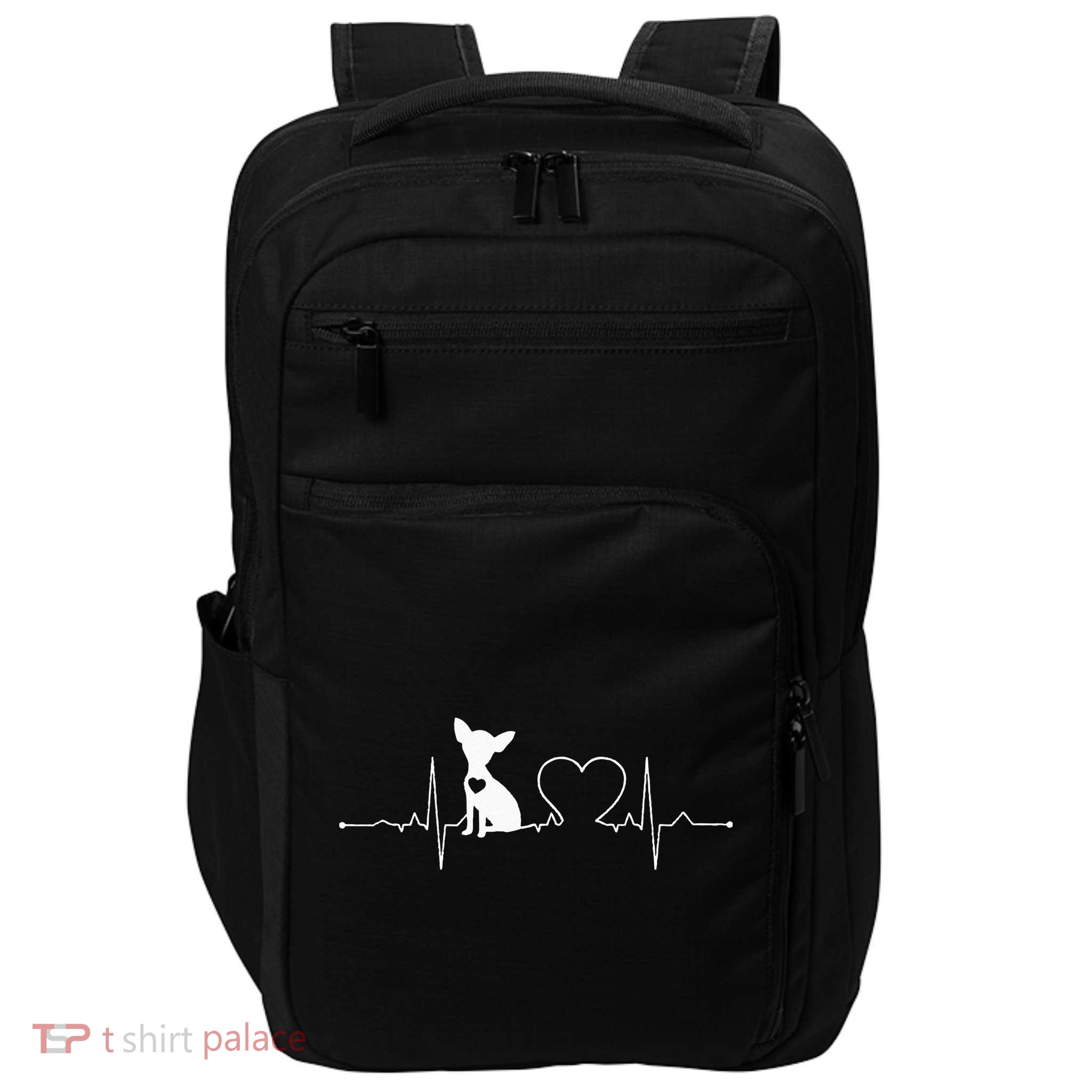 Chihuahua with Heartbeat - Chihuahua Impact Tech Backpack