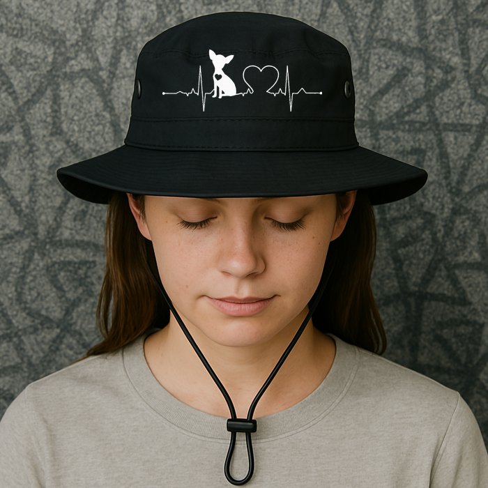 Chihuahua with Heartbeat - Chihuahua Bucket Hat
