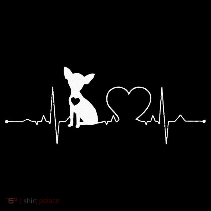 Chihuahua with Heartbeat - Chihuahua 16 in Basic Backpack
