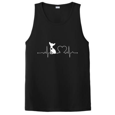 Chihuahua with Heartbeat - Chihuahua PosiCharge Competitor Tank