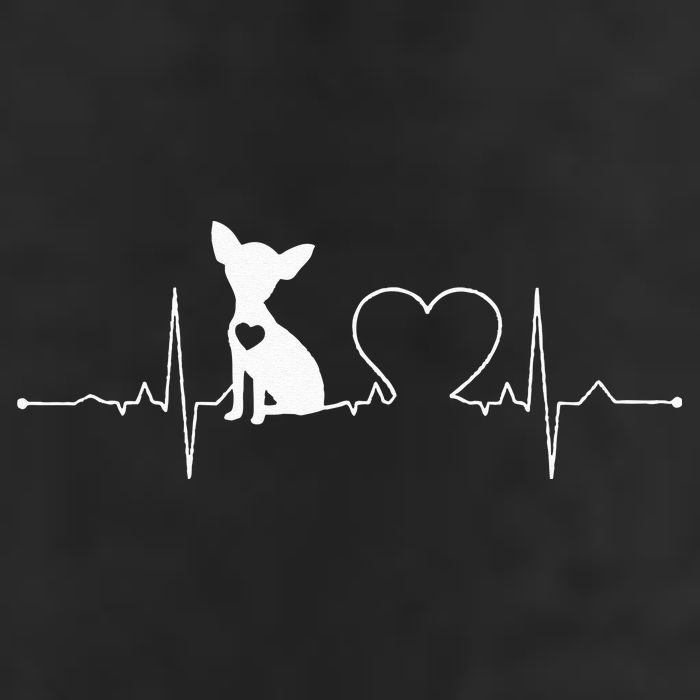 Chihuahua with Heartbeat - Chihuahua Trucker Hat