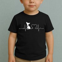 Chihuahua with Heartbeat - Chihuahua Toddler T-Shirt