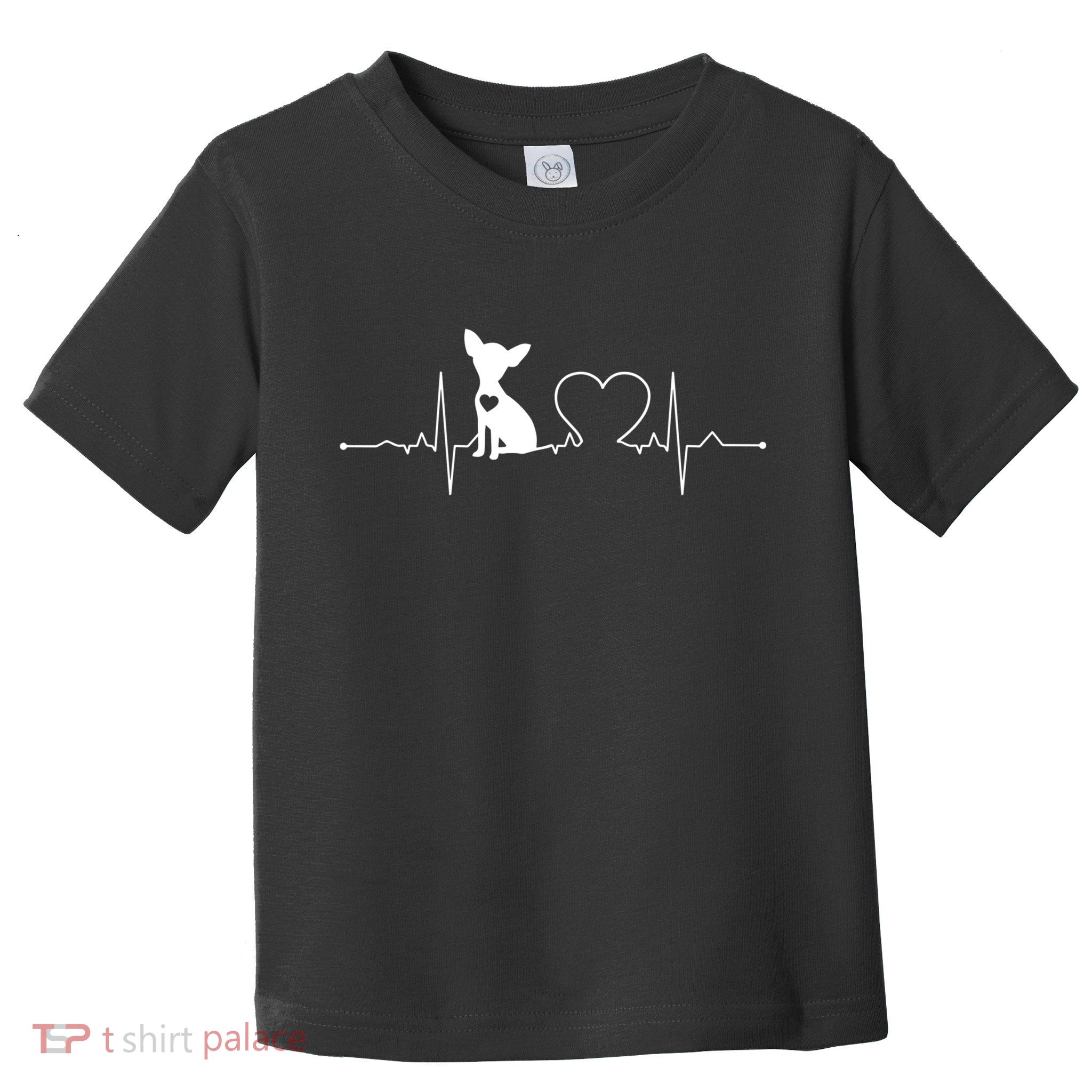 Chihuahua With Heartbeat Great Gift Chihuahua Cool Gift Toddler T-Shirt