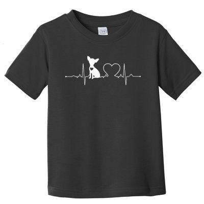 Chihuahua With Heartbeat Great Gift Chihuahua Cool Gift Toddler T-Shirt