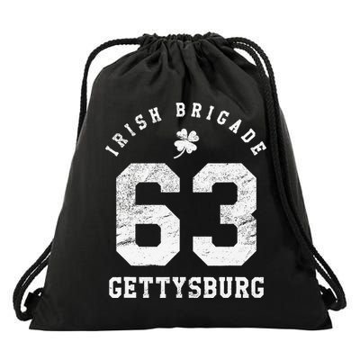 Civil War Irish Brigade Gettysburg Drawstring Bag