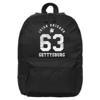 Civil War Irish Brigade Gettysburg 16 in Basic Backpack