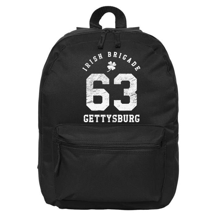 Civil War Irish Brigade Gettysburg 16 in Basic Backpack