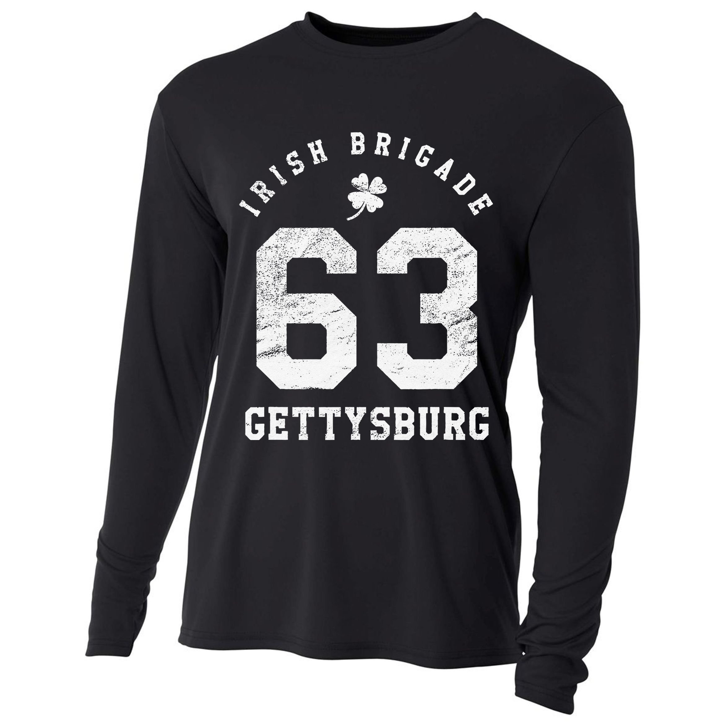 Civil War Irish Brigade Gettysburg Cooling Performance Long Sleeve Crew