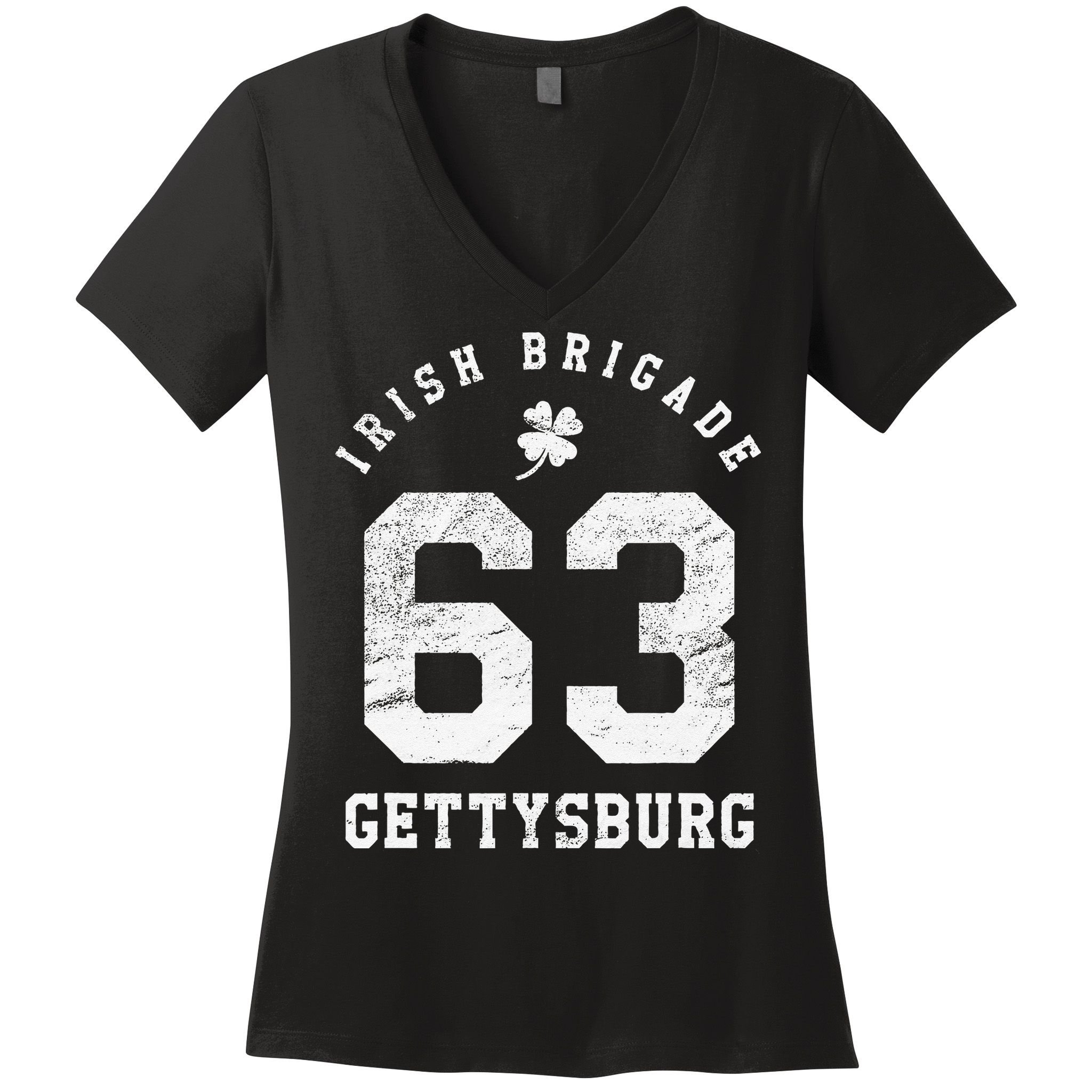 Civil War Irish Brigade Gettysburg Women's V-Neck T-Shirt