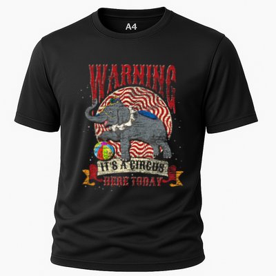 Carnival Warning Its A Circus Here Today Elephant Circus Performance Shirt