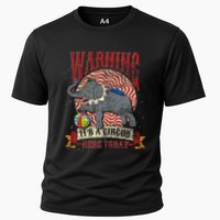 Carnival Warning Its A Circus Here Today Elephant Circus Performance Shirt