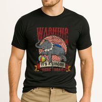 Carnival Warning Its A Circus Here Today Elephant Circus Performance Shirt