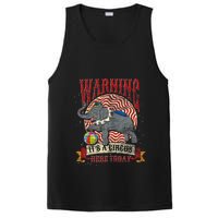 Carnival Warning Its A Circus Here Today Elephant Circus PosiCharge Competitor Tank