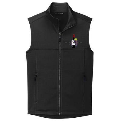 Classy Wine In Me Got That Josh In Me Funny Collective Smooth Fleece Vest