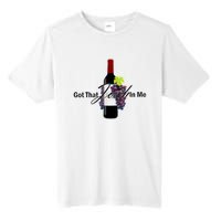 Classy Wine In Me Got That Josh In Me Funny Tall Fusion ChromaSoft Performance T-Shirt