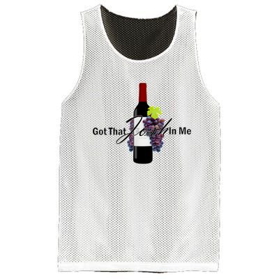 Classy Wine In Me Got That Josh In Me Funny Mesh Reversible Basketball Jersey Tank