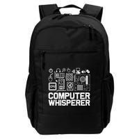 Computer Whisperer It Tech Support Software Engineer Geek Gift Daily Commute Backpack