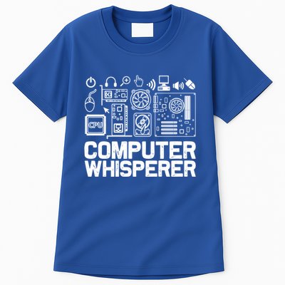 Computer Whisperer It Tech Support Software Engineer Geek Gift Tall T-Shirt