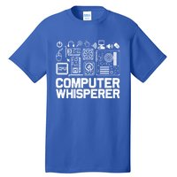 Computer Whisperer It Tech Support Software Engineer Geek Gift Tall T-Shirt