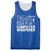 Computer Whisperer It Tech Support Software Engineer Geek Gift Mesh Reversible Basketball Jersey Tank