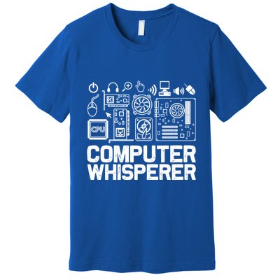Computer Whisperer It Tech Support Software Engineer Geek Gift Premium T-Shirt
