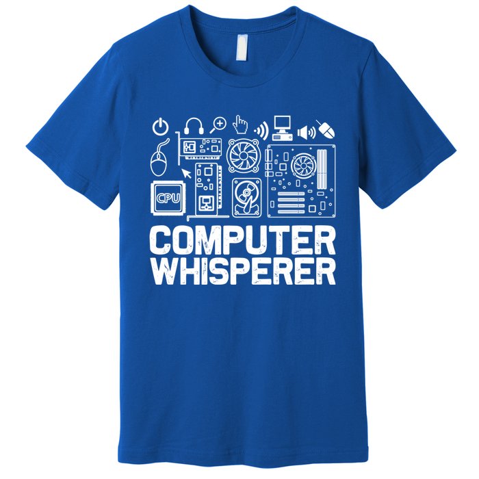 Computer Whisperer It Tech Support Software Engineer Geek Gift Premium T-Shirt