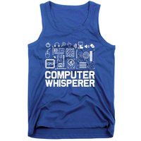 Computer Whisperer It Tech Support Software Engineer Geek Gift Tank Top