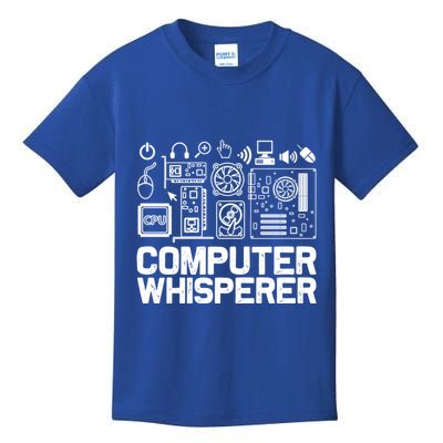 Computer Whisperer It Tech Support Software Engineer Geek Gift Kids T-Shirt
