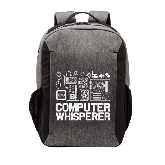 Computer Whisperer It Tech Support Software Engineer Geek Gift Vector Backpack