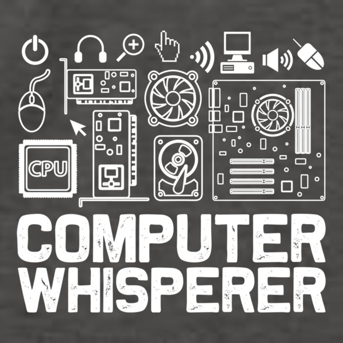 Computer Whisperer It Tech Support Software Engineer Geek Gift Vector Backpack