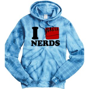 Claudia Wearing I Heart Nerds Ariana Tie Dye Hoodie