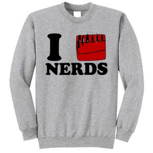 Claudia Wearing I Heart Nerds Ariana Tall Sweatshirt