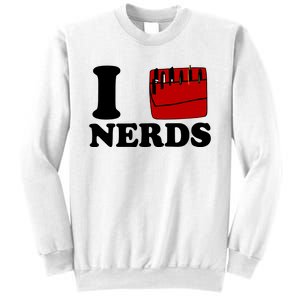 Claudia Wearing I Heart Nerds Ariana Sweatshirt