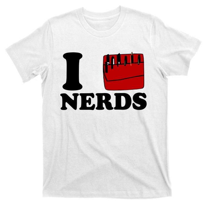 Claudia Wearing I Heart Nerds Ariana T-Shirt