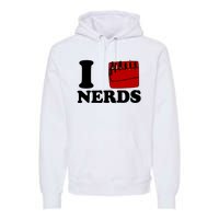 Claudia Wearing I Heart Nerds Ariana Premium Hoodie