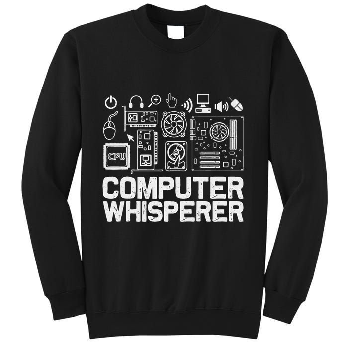 Computer Whisperer It Tech Support Nerds Geek Sweatshirt