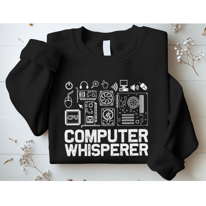 Computer Whisperer It Tech Support Nerds Geek Sweatshirt