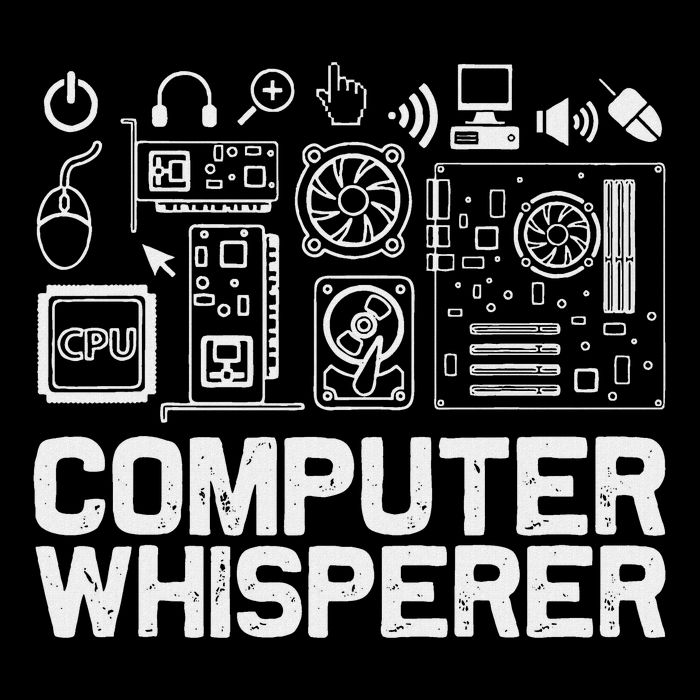 Computer Whisperer It Tech Support Nerds Geek Sweatshirt