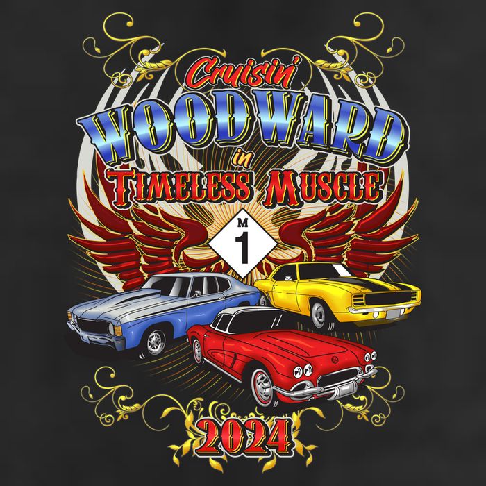 Cruisin Woodward In Timeless Muscle 2024 Cool Comfort Performance Bucket Hat