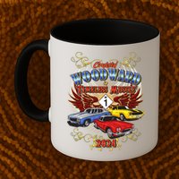 Cruisin Woodward In Timeless Muscle 2024 Mug