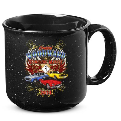 Cruisin Woodward In Timeless Muscle 2024 15oz Campfire Ceramic Mug