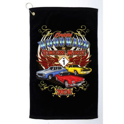 Cruisin Woodward In Timeless Muscle 2024 Golf Towel