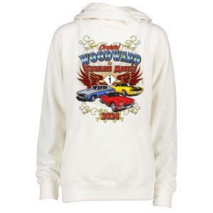 Cruisin Woodward In Timeless Muscle 2024 Womens Funnel Neck Pullover Hood